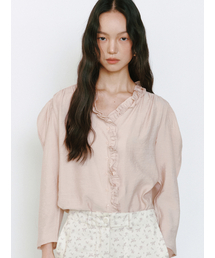 GANISONG（ガニソン）の「エリスブラウス_ピンク（シャツ/ブラウス）」