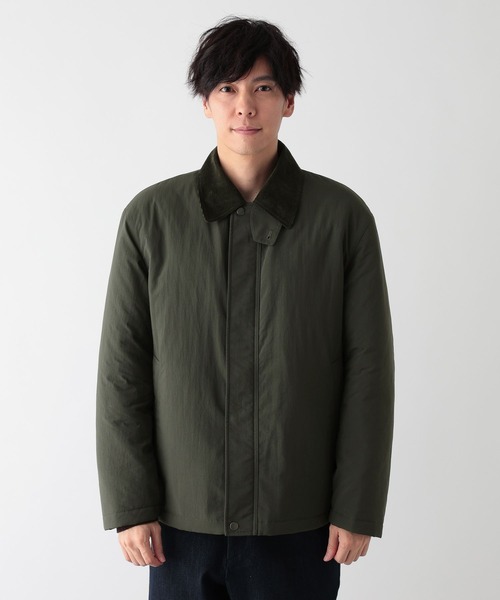 GLOBAL WORK(グローバルワーク)の「ライトウォーム襟切り替えブルゾン/601412(ブルゾン・メンズ・グリーン/ブラック・SMALL/MEDIUM/LARGE/X-LARGE)」の12枚目の写真