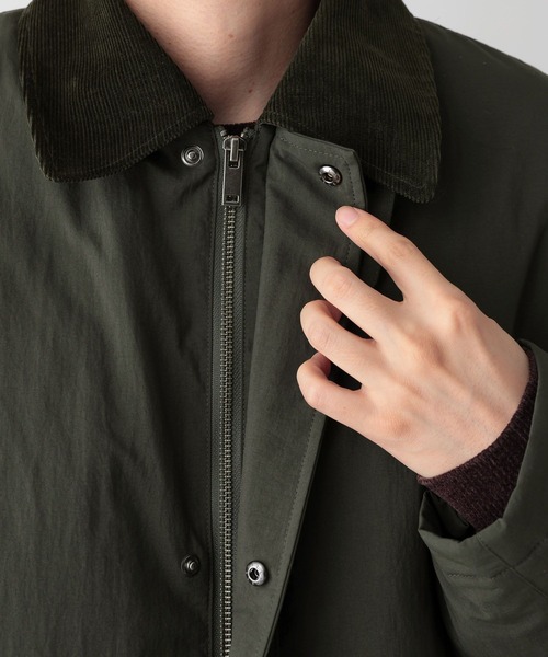 GLOBAL WORK(グローバルワーク)の「ライトウォーム襟切り替えブルゾン/601412(ブルゾン・メンズ・グリーン/ブラック・SMALL/MEDIUM/LARGE/X-LARGE)」の20枚目の写真