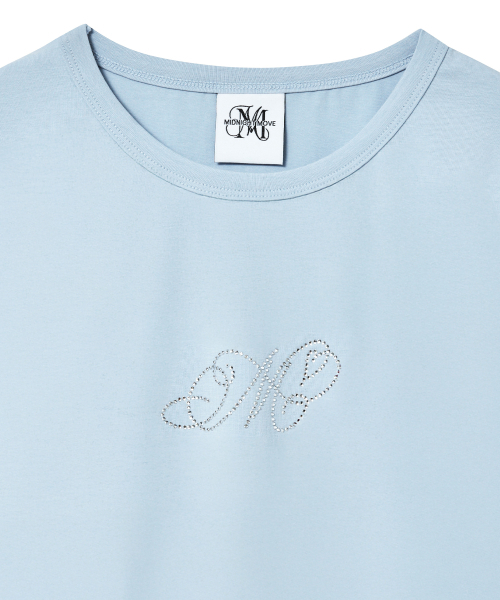 Midnight Move(ミッドナイトムーブ)の「angel t (sky blue)(Tシャツ/カットソー・レディース・その他・FREE)」の3枚目の写真