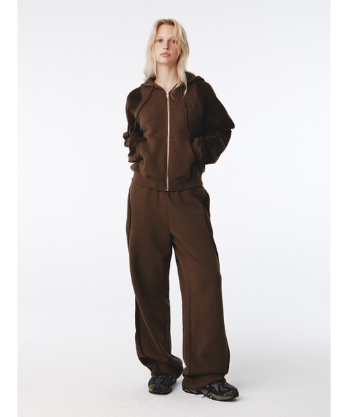 Kijun(キジュン)の「Flow Zip-Up Hoodie Brown(パーカー・レディース・その他・MEDIUM/SMALL)」の3枚目の写真