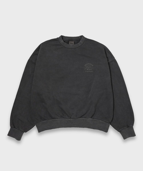 STOCKHOLM SYNDROME（ストックホルムシンドローム）の「STOCKHOLM SYNDROME／ゴーストピグメントプルオーバー（スウェット・メンズ・チャコール/アイボリー/グレー・FREE）」の11枚目の写真