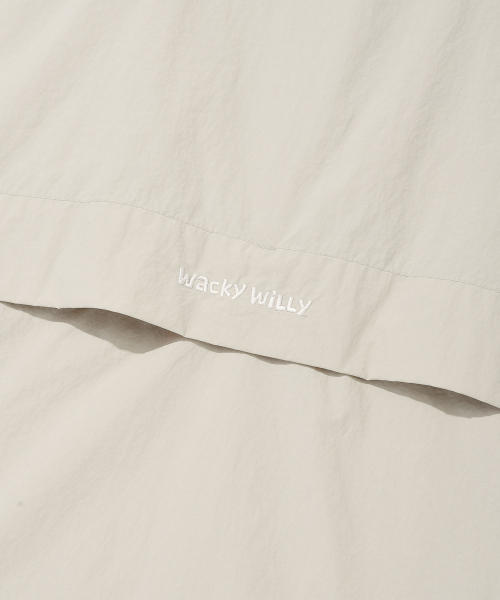 Wacky WiLLy（ワッキーウィリー）の「ハーフスリーブアノラックジャンパー カーキ（ナイロンジャケット・レディース・その他・SMALL/MEDIUM/LARGE/X-LARGE）」の8枚目の写真