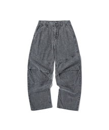 Verdnt（バーダント）の「Corduroy Cut Layered Pants [Gray]（その他パンツ・レディース）」