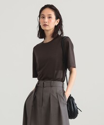 WRAPINKNOT | WRAPINKNOT / メリノウール フィット Tシャツ(Tシャツ/カットソー)