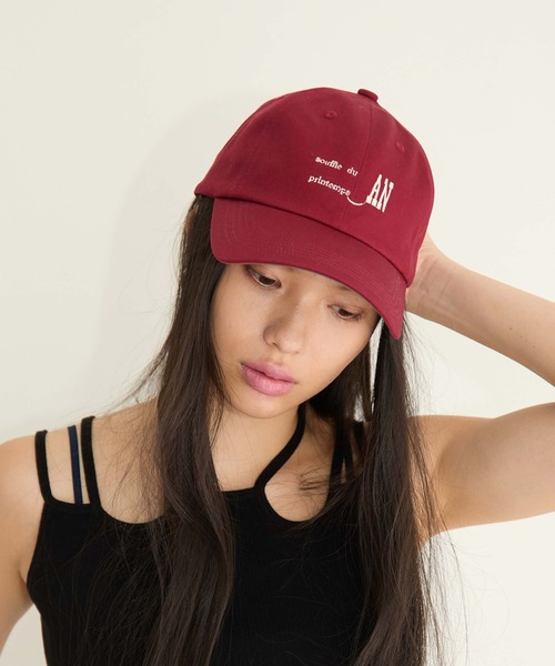 LY（エルワイ）の「【LY】Boeken cap（キャップ・レディース・ベージュ/レッド/ピンク/ブラウン・FREE）」の15枚目の写真