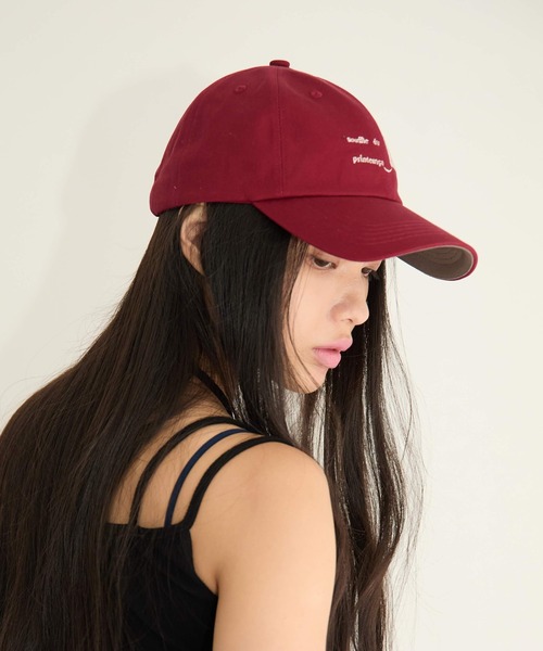 LY（エルワイ）の「【LY】Boeken cap（キャップ・レディース・ベージュ/レッド/ピンク/ブラウン・FREE）」の14枚目の写真