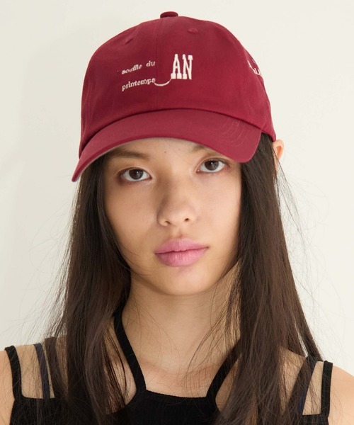 LY（エルワイ）の「【LY】Boeken cap（キャップ・レディース・ベージュ/レッド/ピンク/ブラウン・FREE）」の7枚目の写真