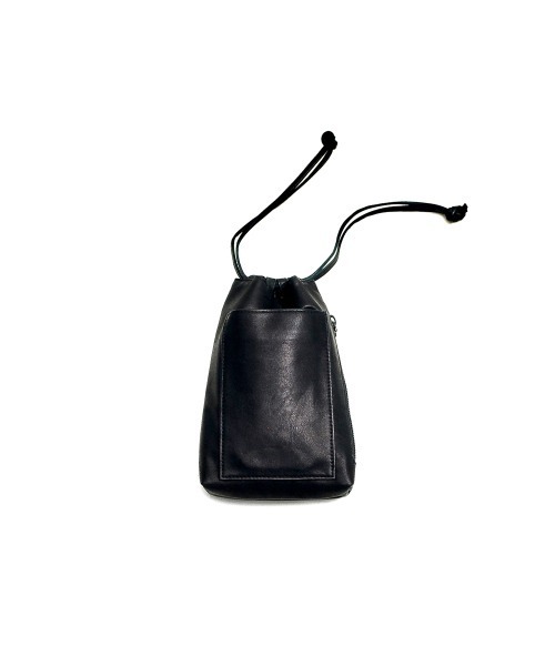 yorozu（ヨロズ）の「yorozu CTS KINCHAKU ARCHIVE EDITION (111YZ110)（ハンドバッグ・メンズ・グレー系その他/ブラック・FREE）」の7枚目の写真