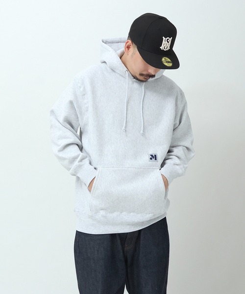 MFC STORE(エムエフシーストア)の「MFC STORE “M” GEOMETRY HOODIE(パーカー・メンズ・アッシュ/グレー系/ネイビー/ブルー系/ブラック・S/M/L/XL)」の8枚目の写真