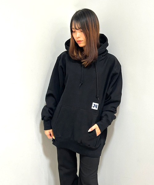 MFC STORE(エムエフシーストア)の「MFC STORE “M” GEOMETRY HOODIE(パーカー・メンズ・アッシュ/グレー系/ネイビー/ブルー系/ブラック・S/M/L/XL)」の10枚目の写真