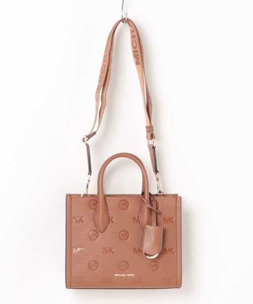 MICHAEL KORS(マイケルコース)の「MIRELLA SM SHOPPER TZ XBODY クロスボディ(ショルダーバッグ・レディース・ブラウン系・FREE)」の1枚目の写真