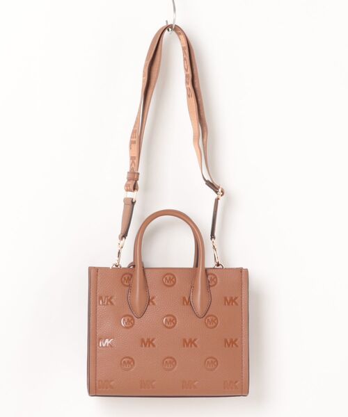MICHAEL KORS(マイケルコース)の「MIRELLA SM SHOPPER TZ XBODY クロスボディ(ショルダーバッグ・レディース・ブラウン系・FREE)」の2枚目の写真