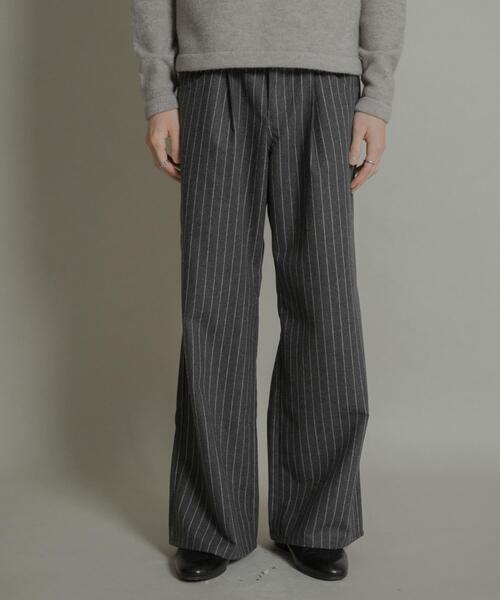 SENSE OF PLACE by URBAN RESEARCH（センスオブプレイスバイアーバンリサーチ）の「ウールブレンドカーブポケットストレートパンツ（その他パンツ・メンズ・グレー/ブラウン・LARGE/MEDIUM）」の20枚目の写真