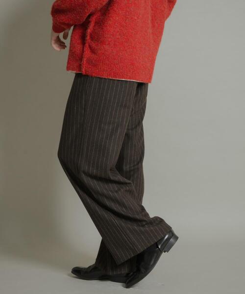 SENSE OF PLACE by URBAN RESEARCH（センスオブプレイスバイアーバンリサーチ）の「ウールブレンドカーブポケットストレートパンツ（その他パンツ・メンズ・グレー/ブラウン・LARGE/MEDIUM）」の16枚目の写真