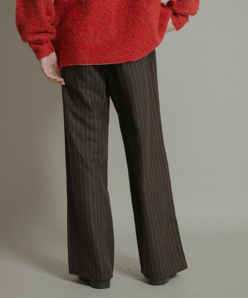 SENSE OF PLACE by URBAN RESEARCH（センスオブプレイスバイアーバンリサーチ）の「ウールブレンドカーブポケットストレートパンツ（その他パンツ・メンズ・グレー/ブラウン・LARGE/MEDIUM）」の17枚目の写真