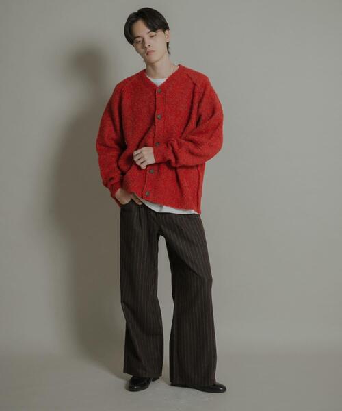 SENSE OF PLACE by URBAN RESEARCH（センスオブプレイスバイアーバンリサーチ）の「ウールブレンドカーブポケットストレートパンツ（その他パンツ・メンズ・グレー/ブラウン・LARGE/MEDIUM）」の7枚目の写真