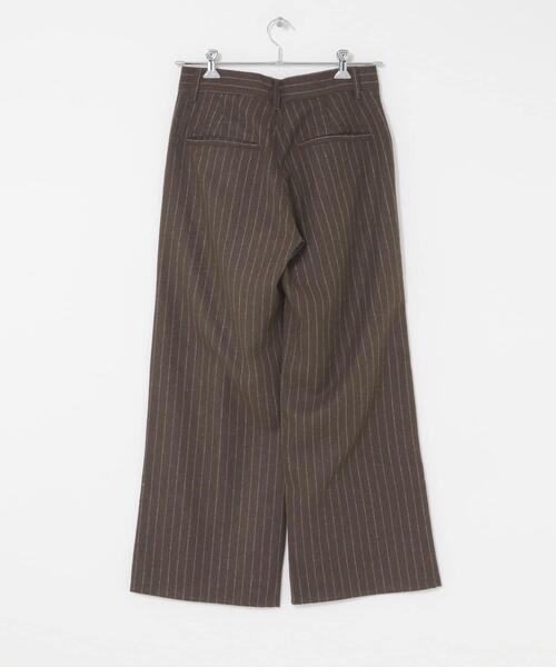 SENSE OF PLACE by URBAN RESEARCH（センスオブプレイスバイアーバンリサーチ）の「ウールブレンドカーブポケットストレートパンツ（その他パンツ・メンズ・グレー/ブラウン・LARGE/MEDIUM）」の11枚目の写真