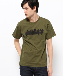 【Discoat Parisien】20/-ARMYプリントT