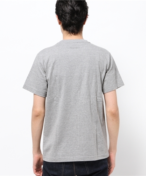 OUTLET(アウトレット)の「【Discoat Parisien】20/-ARMYプリントT(Tシャツ/カットソー・メンズ・杢グレー/オリーブ・MEDIUM/LARGE)」の4枚目の写真