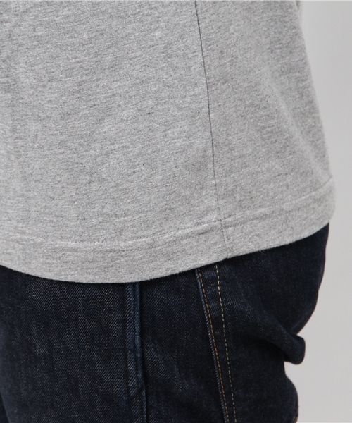 OUTLET(アウトレット)の「【Discoat Parisien】20/-ARMYプリントT(Tシャツ/カットソー・メンズ・杢グレー/オリーブ・MEDIUM/LARGE)」の7枚目の写真