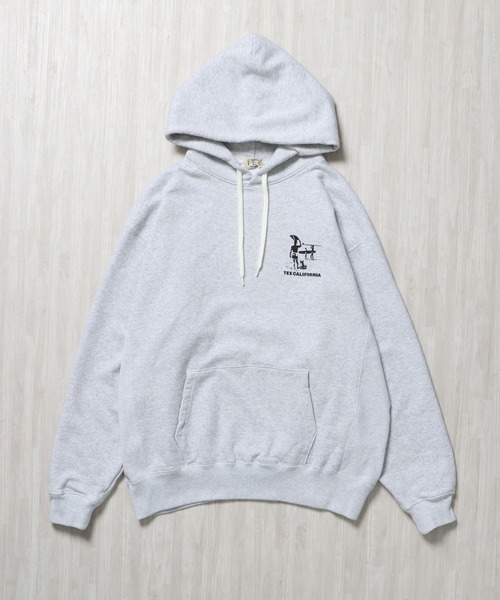 The Endless Summer（エンドレスサマー）の「THE ENDLESS SUMMER SWEAT PARKA / スウェットパーカー（パーカー・メンズ・ホワイト/ブラック/グレー・SMALL/MEDIUM/LARGE/X-LARGE）」の5枚目の写真