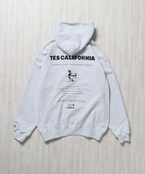 The Endless Summer（エンドレスサマー）の「THE ENDLESS SUMMER SWEAT PARKA / スウェットパーカー（パーカー・メンズ・ホワイト/ブラック/グレー・SMALL/MEDIUM/LARGE/X-LARGE）」の8枚目の写真