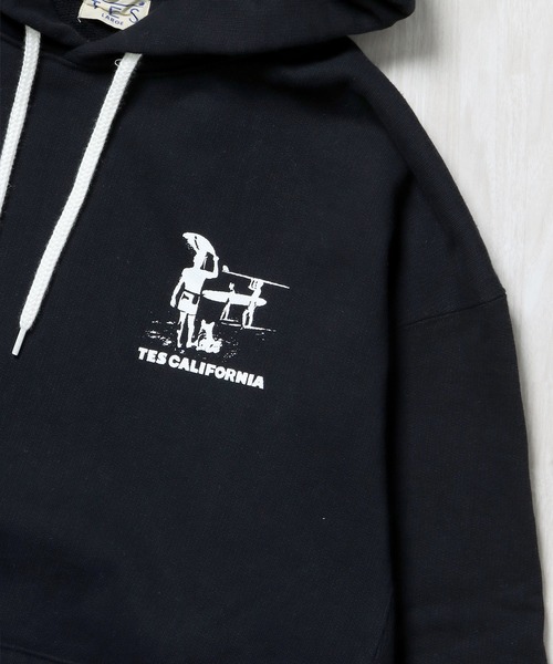 The Endless Summer（エンドレスサマー）の「THE ENDLESS SUMMER SWEAT PARKA / スウェットパーカー（パーカー・メンズ・ホワイト/ブラック/グレー・SMALL/MEDIUM/LARGE/X-LARGE）」の11枚目の写真