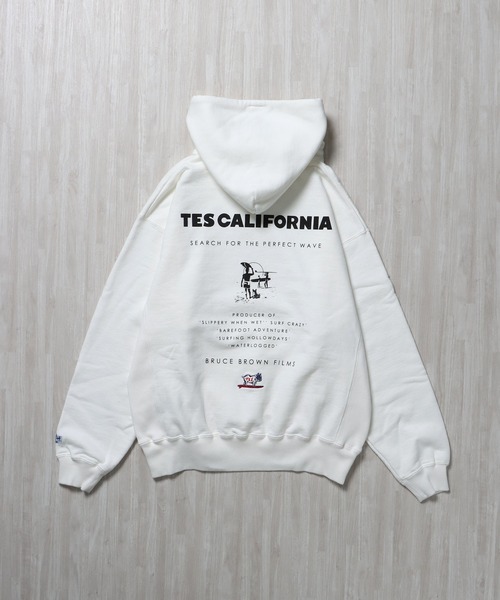 The Endless Summer（エンドレスサマー）の「THE ENDLESS SUMMER SWEAT PARKA / スウェットパーカー（パーカー・メンズ・ホワイト/ブラック/グレー・SMALL/MEDIUM/LARGE/X-LARGE）」の16枚目の写真