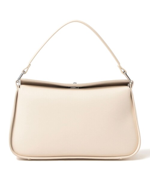 Ray BEAMS（レイビームス）の「スクエア ワンハンドル バッグ（トートバッグ・レディース・オフホワイト/ブラック・ONE SIZE）」の3枚目の写真