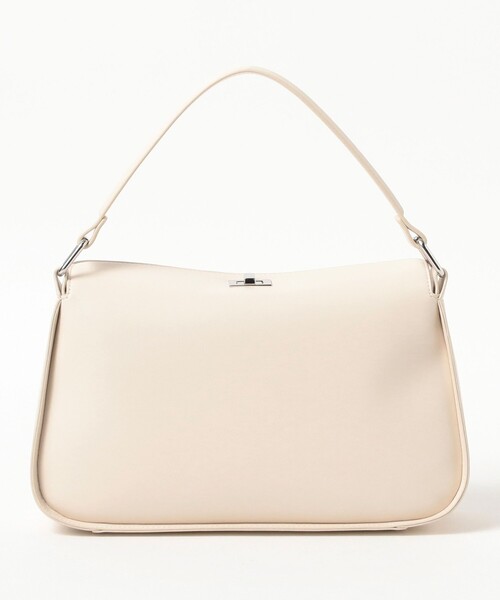 Ray BEAMS（レイビームス）の「スクエア ワンハンドル バッグ（トートバッグ・レディース・オフホワイト/ブラック・ONE SIZE）」の5枚目の写真