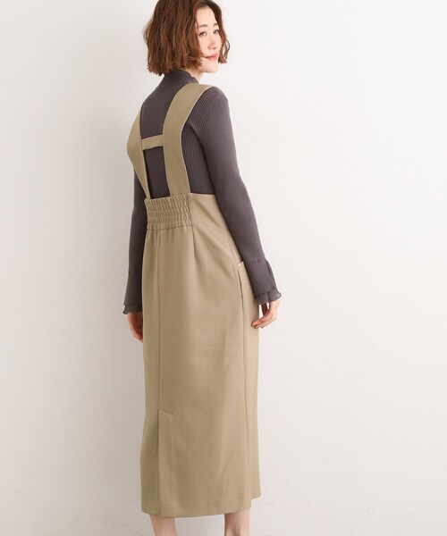 grove（グローブ）の「【ウエストゴム】美シルエットなハイウエストサス付きスカート（スカート・レディース・アイボリー/ブラック/ブラウン系その他・02/01/03/04/05）」の13枚目の写真