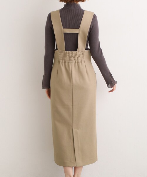 grove（グローブ）の「【ウエストゴム】美シルエットなハイウエストサス付きスカート（スカート・レディース・アイボリー/ブラック/ブラウン系その他・02/01/03/04/05）」の18枚目の写真