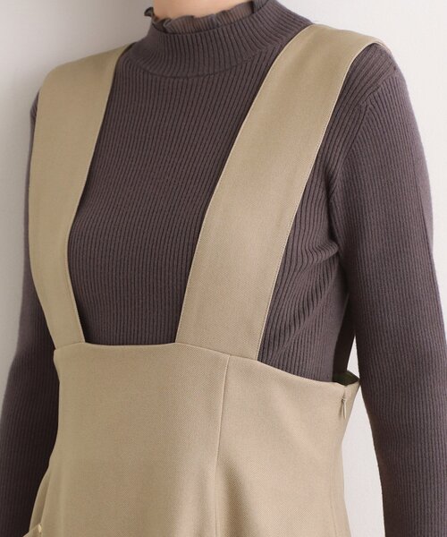 grove（グローブ）の「【ウエストゴム】美シルエットなハイウエストサス付きスカート（スカート・レディース・アイボリー/ブラック/ブラウン系その他・02/01/03/04/05）」の19枚目の写真