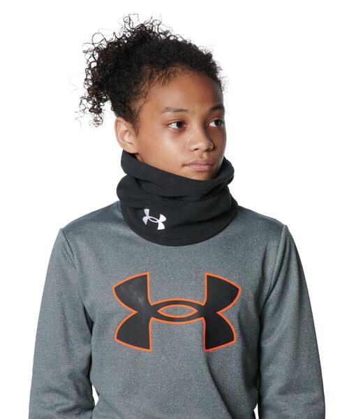UNDER ARMOUR(アンダーアーマー)の「UAネックゲイター(トレーニング/キッズ)(ネックウォーマー/スヌード・キッズ・ブラック・ONESIZE)」の3枚目の写真