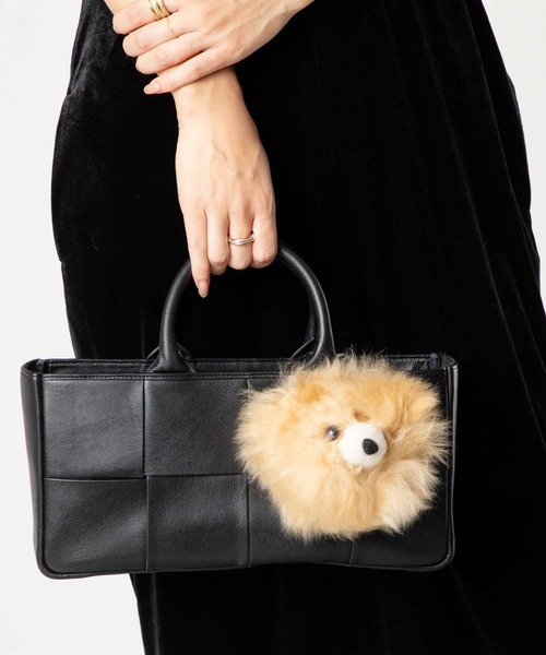 COSY(コージー)の「COSY Medium Bear Head Key ring コージー ミディアム ベア ヘッド キーリング 熊 チャーム(チャーム・レディース・ホワイト系1/ダークブラウン/ベージュ系1/ブラック/グレー系1・FREE)」の5枚目の写真