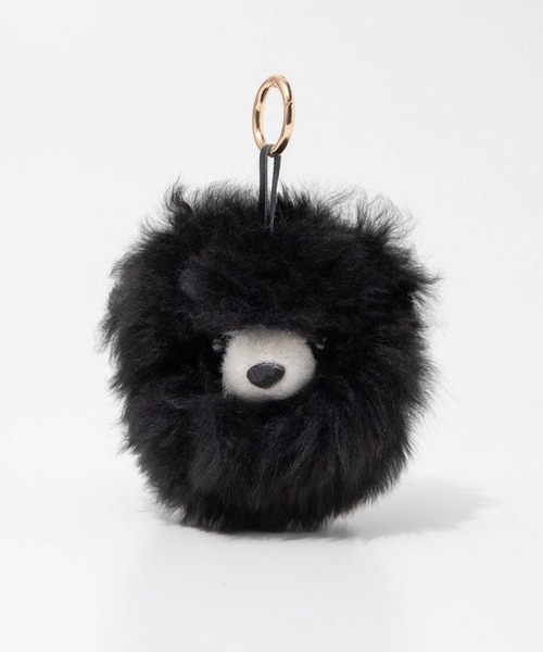 COSY(コージー)の「COSY Medium Bear Head Key ring コージー ミディアム ベア ヘッド キーリング 熊 チャーム(チャーム・レディース・ホワイト系1/ダークブラウン/ベージュ系1/ブラック/グレー系1・FREE)」の3枚目の写真