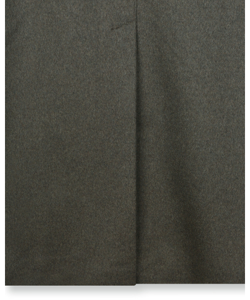 BESLOW（ビースロー）の「OVERSIZED CASHMERE DOUBLE BREASTED COAT DARK OLIVE（チェスターコート・メンズ・その他・LARGE/MEDIUM/SMALL/X-LARGE/X-SMALL）」の5枚目の写真