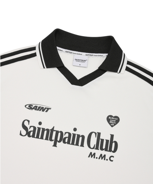 SAINTPAIN（セイントペイン）の「SPハートロゴエンブレムカラーTシャツ-ホワイト（Tシャツ/カットソー・レディース・その他・LARGE/MEDIUM）」の3枚目の写真
