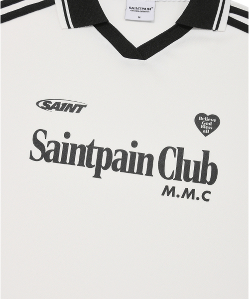 SAINTPAIN（セイントペイン）の「SPハートロゴエンブレムカラーTシャツ-ホワイト（Tシャツ/カットソー・レディース・その他・LARGE/MEDIUM）」の4枚目の写真