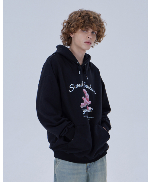 DYSFUNCT(ディスファンクト)の「SWEET BUSTER RABBIT HOODIE (BLACK)(パーカー・メンズ・その他・MEDIUM/LARGE)」の6枚目の写真