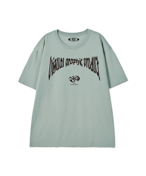 BY.L(バイエル)の「VGP グラフィックロゴ 半袖Tシャツ ミント(Tシャツ/カットソー・メンズ・その他・MEDIUM/LARGE/X-LARGE)」の1枚目の写真