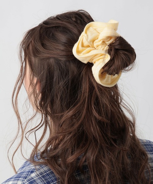 GEORGE'S（ジョージズ）の「ニュアンスカラーシュシュ（シュシュ・レディース・グレー/ブルー/イエロー・FREE）」の5枚目の写真