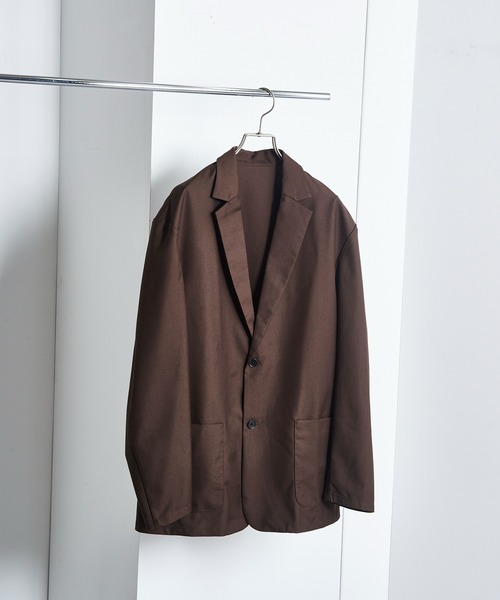 SETUP7(セットアップセブン)の「【SETUP7】Everyday Twill Jacket KKP / エブリデイツイルジャケット シングルジャケット(テーラードジャケット・メンズ・ブラック/ブラウン/ネイビー・L/M)」の17枚目の写真