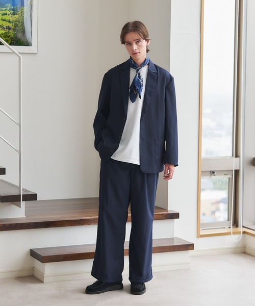 SETUP7(セットアップセブン)の「【SETUP7】Everyday Twill Jacket KKP / エブリデイツイルジャケット シングルジャケット(テーラードジャケット・メンズ・ブラック/ブラウン/ネイビー・L/M)」の15枚目の写真
