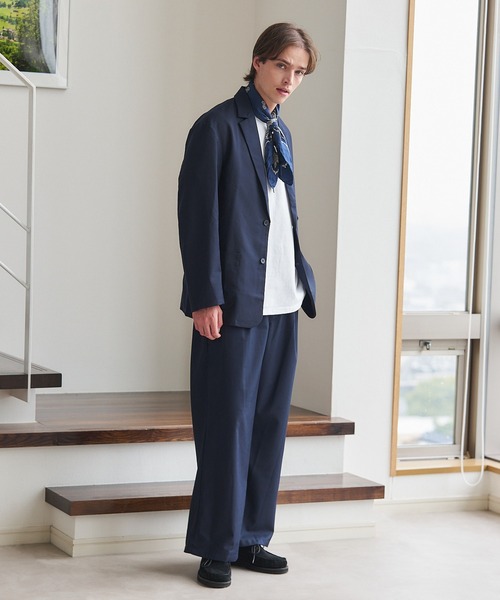 SETUP7(セットアップセブン)の「【SETUP7】Everyday Twill Jacket KKP / エブリデイツイルジャケット シングルジャケット(テーラードジャケット・メンズ・ブラック/ブラウン/ネイビー・L/M)」の14枚目の写真