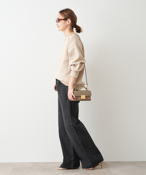 Citizens of humanity（シチズンズオブヒューマニティー）の「【CITIZENS OF HUMANITY/シチズンズ・オブ・ヒューマニティ】PALOMA BAGGY（その他パンツ・レディース・ブラック・24/25/26/27）」の6枚目の写真
