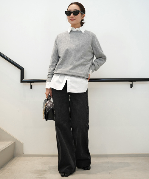 Citizens of humanity（シチズンズオブヒューマニティー）の「【CITIZENS OF HUMANITY/シチズンズ・オブ・ヒューマニティ】PALOMA BAGGY（その他パンツ・レディース・ブラック・24/25/26/27）」の18枚目の写真