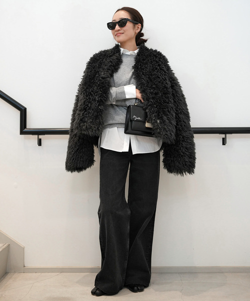 Citizens of humanity（シチズンズオブヒューマニティー）の「【CITIZENS OF HUMANITY/シチズンズ・オブ・ヒューマニティ】PALOMA BAGGY（その他パンツ・レディース・ブラック・24/25/26/27）」の19枚目の写真