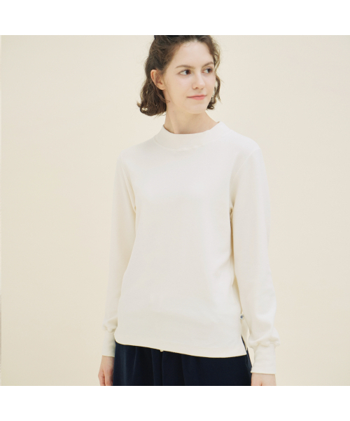 CHIQUITA（チキータ）の「ハーフタートルT (コットン) クリーム 233604SCR（Tシャツ/カットソー・レディース・その他・SMALL/MEDIUM）」の2枚目の写真